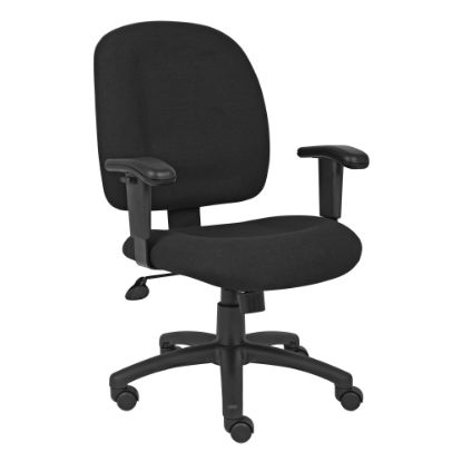 Picture of Boss Office Products Chenille Task Chair, Black