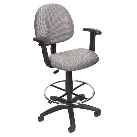 Picture of Boss Office Products Drafting Stool, Gray