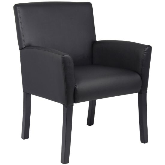 Picture of Boss Office Products Box-Arm Chair, Black