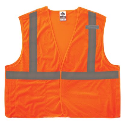 Picture of Ergodyne GloWear Breakaway Mesh Hi-Vis Type-R Class 2 Safety Vest, 3X, Orange