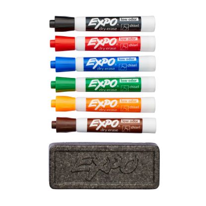 Picture of EXPO Low-Odor Dry-Erase Organizer Kit, Pack Of 7