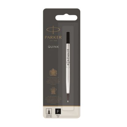 Picture of Parker Rollerball Pen Refill, Medium Point, 0.7 mm, Black