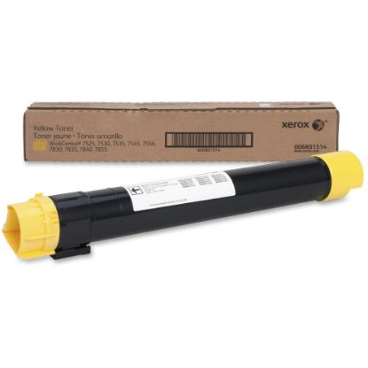 Picture of Xerox 7500 Yellow Extra-High Yield Toner Cartridge, 006R01514