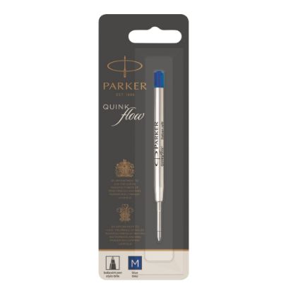 Picture of Parker Ballpoint Pen Refill, Medium Point, 1.0 mm, Blue