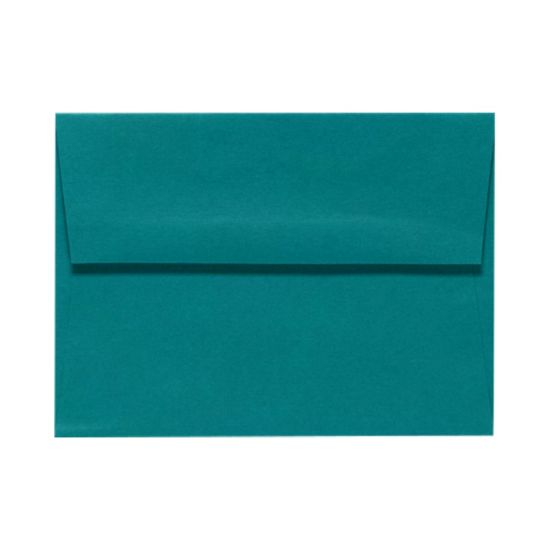 Picture of LUX Invitation Envelopes, #4 Bar (A1), Peel & Press Closure, Teal, Pack Of 250