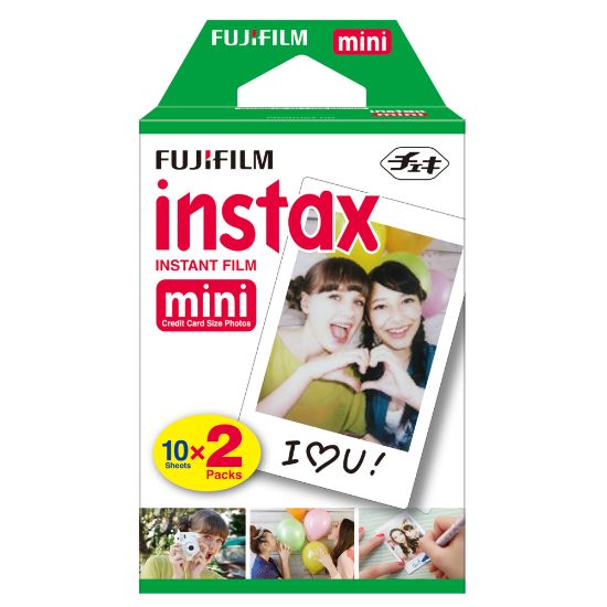 Picture of Fujifilm instax mini Film For instax mini Cameras, Pack Of 2, MINIFILMTWINPK