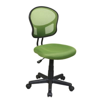 Picture of OSP Designs Screen-Back Task Chair, Green