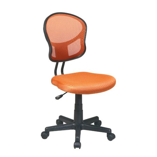 Picture of OSP Designs Screen Back Task Chair, Orange