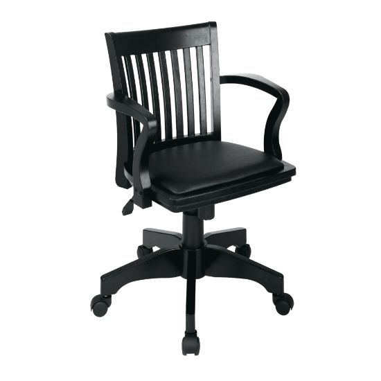 Picture of OSP Designs Deluxe Bankers Chair, Black