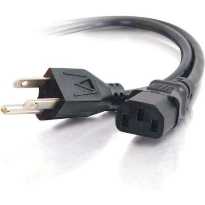 Picture of C2G 6ft 14 AWG Premium Universal Power Cord (NEMA 5-15P to IEC320C13) TAA - C2G 6ft 14 AWG Premium Universal Power Cord (NEMA 5-15P to IEC320C13) TAA