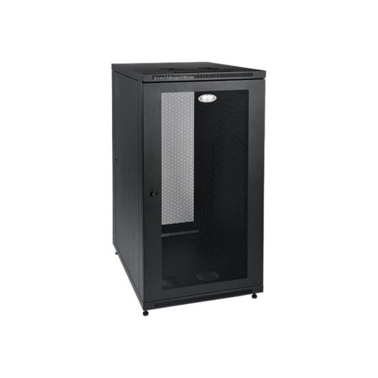 Picture of Tripp Lite 24U Rack Enclosure Server Cabinet 33in Deep w/ Doors & Sides - Rack cabinet - black - 24U - 19in