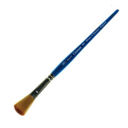 Picture of Winsor & Newton Cotman Watercolor Paint Brush 999, 5/8in, Mop Bristle, Synthetic, Blue