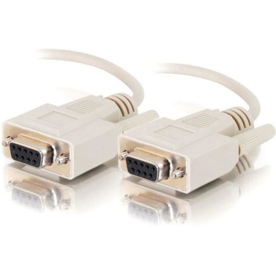 Picture of C2G 10ft Serial Cable - RS232 Serial Cable - DB9 to DB9 - F/F - Serial cable - DB-9 (F) to DB-9 (F) - 10 ft