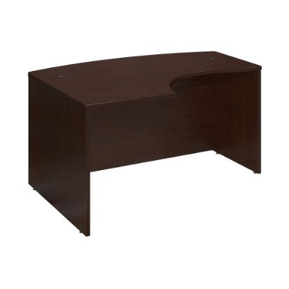 Picture of Bush Business Furniture 59inW L-Shaped Left-Handed Corner Desk, Mocha Cherry, Standard Delivery