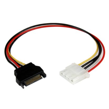 Picture of StarTech 12in SATA to LP4 Power Cable Adapter - F/M