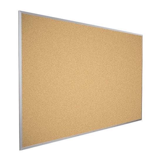 Picture of Balt Best Rite Valu Tak Cork Bulletin Board, 48in x 60in, Aluminum Frame With Silver Finish