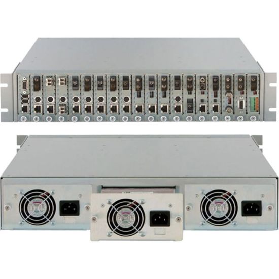 Picture of Omnitron Systems Redundant Power Supply - Rack-mountable - 48 V DC Input - 120 W