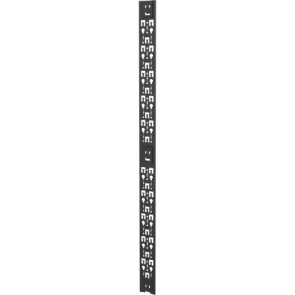 Picture of Vertiv VR 42U 4in Wide PDU/Cable Management Bracket Black - Black - 2 Pack - 42U Rack Height - Metal