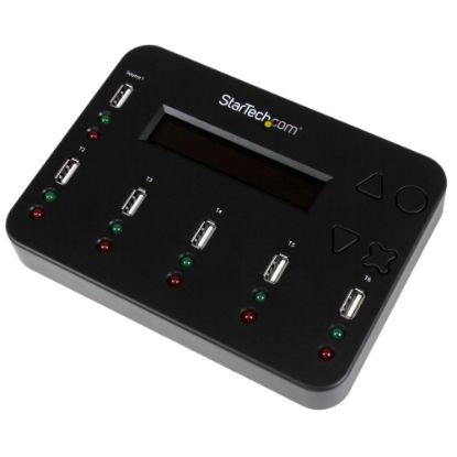 Picture of StarTech.com Standalone 1:5 USB Flash Drive Duplicator and Eraser - Flash Drive Copier