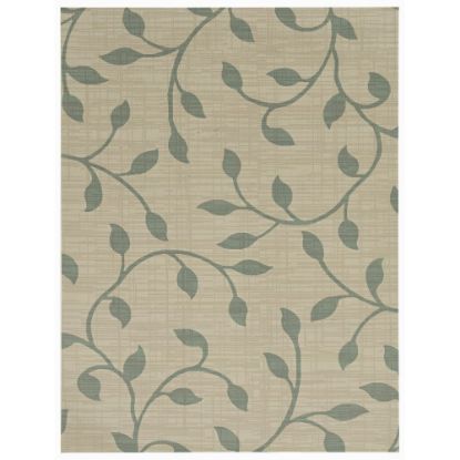 Picture of Foss Floors Area Rug, 6ftH x 8ftW, Vine, Blue/Beige