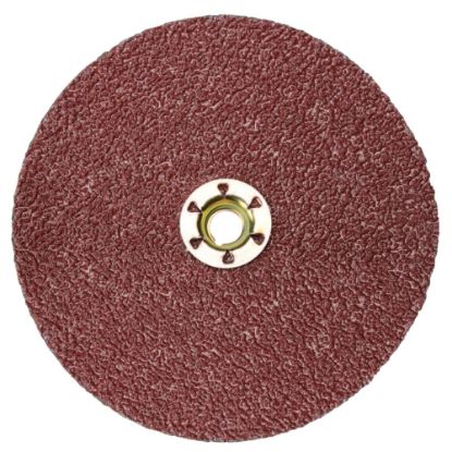 Picture of 3M Cubitron II Fibre Discs 982C, Ceramic Grain, 5 in Dia., 36 Grit, 5/8 Arbor