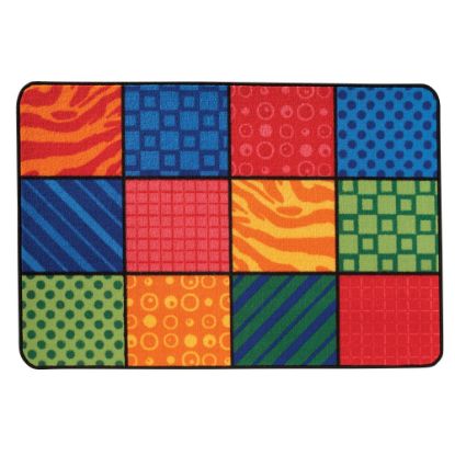 Picture of Carpets for Kids KID$Value Rugs Patterns At Play Activity Rug, 4ft x 6ft , Multicolor