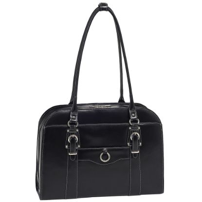 Picture of McKleinUSA Hillside Leather Ladies Briefcase, Black