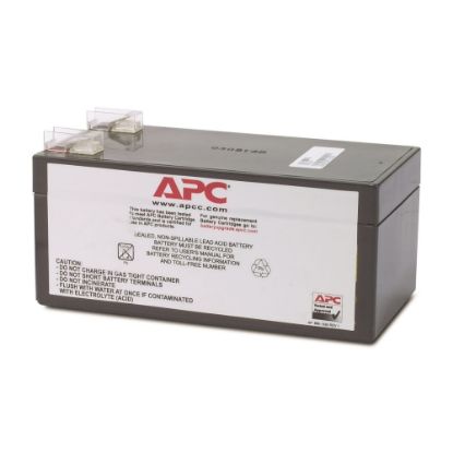 Picture of APC Replacement Battery Cartridge #47 - UPS battery - 1 x battery - lead acid - 3200 mAh - black - for P/N: BE325, BE325-CN, BE325-FR, BE325-GR, BE325-IT, BE325-LM, BE325R, BE325R-CN, BE325-UK