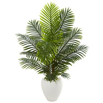 Picture of Nearly Natural Paradise Palm 54inH Artificial Tree With Planter, 54inH x 36inW x 36inD, Green