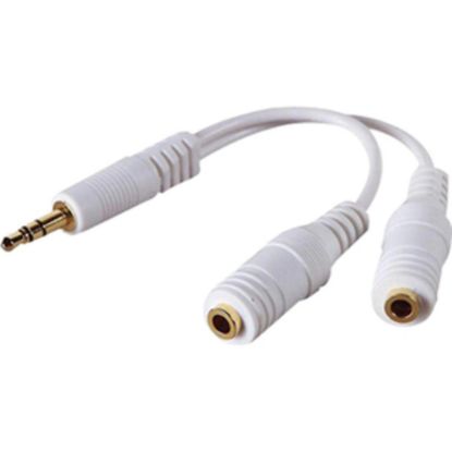 Picture of 4XEM 3.5mm Mini Jack Headphone Splitter Cable