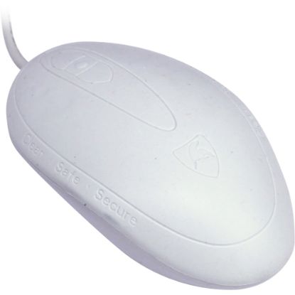 Picture of Seal Shield Mouse - Optical - Cable - White - USB - 800 dpi - Scroll Button - 5 Button(s)