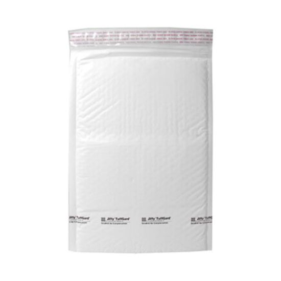 Picture of Sealed Air Tuffgard Premium Cushioned Mailers - Bubble - #2 - 8 1/2in Width x 12in Length - Peel & Seal - Poly - 25 / Carton - White