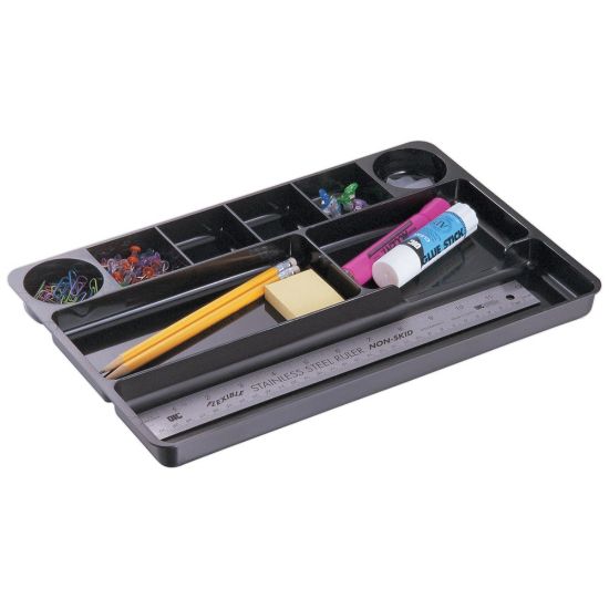 Picture of Office Depot Brand 30% Recycled Drawer Organizer, Black