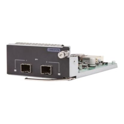 Picture of HPE 2-port 10GbE SFP+ Module - Expansion module - 10Gb Ethernet x 2 - for HPE 5130, 5130 24, 5130 48, 5510, 5510 24, 5510 48