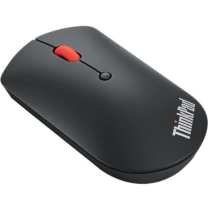 Picture of Lenovo ThinkPad Bluetooth Silent Mouse - Optical - Wireless - Bluetooth - Black - 2400 dpi - Scroll Wheel - 3 Button(s)