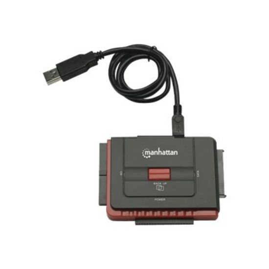 Picture of Manhattan 3-in-1 Hi-Speed USB to SATA/IDE Adapter