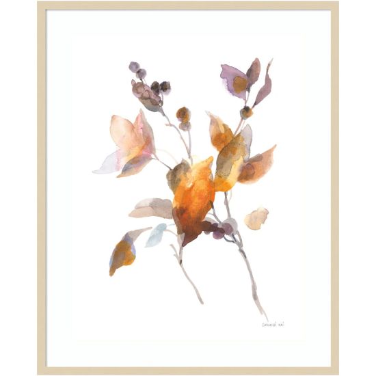 Picture of Amanti Art Harvest Floral Cuttings II by Danhui Nai Wood Framed Wall Art Print, 41inH x 33inW, Natural