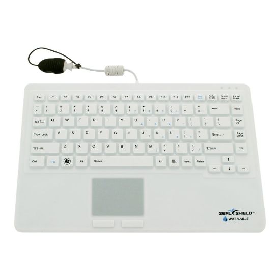 Picture of Seal Shield Seal Pup All-In-One USB Keyboard, White