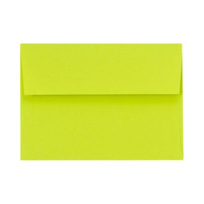 Picture of LUX Invitation Envelopes, A6, Peel & Press Closure, Wasabi, Pack Of 50