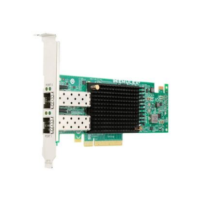 Picture of Emulex VFA5 2x10 GbE SFP+ Adapter and FCoE/iSCSI SW for Lenovo System x - Network adapter - PCIe 3.0 x8 - 10 Gigabit SFP+ x 2 - for System x3250 M5; x35XX M4; x3650 M4; x3650 M4 HD; x3690 X5; x3750 M4; x3850 X5