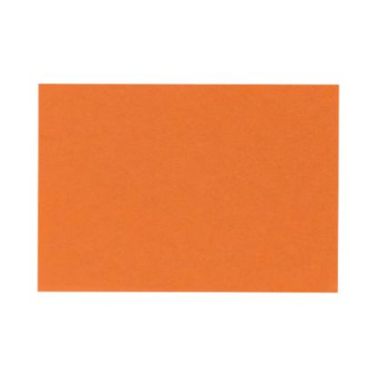 Picture of LUX Flat Cards, A2, 4 1/4in x 5 1/2in, Mandarin Orange, Pack Of 250