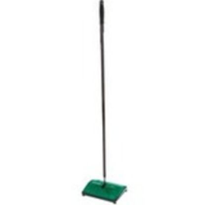 Picture of Bissell Commercial BG25 Metal Manual Sweeper, 8inL x 8-1/2inW x 5/8inD, Green