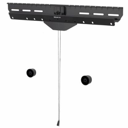 Picture of Mount-It! MI-376 No-Stud TV Wall Mount For Screens 37 - 80in, 8inH x 30-1/4inW x 1-1/4inD, Black