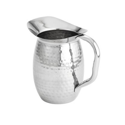 Picture of Vollrath Artisan Hammered Stainless-Steel Pitcher, 64 Oz