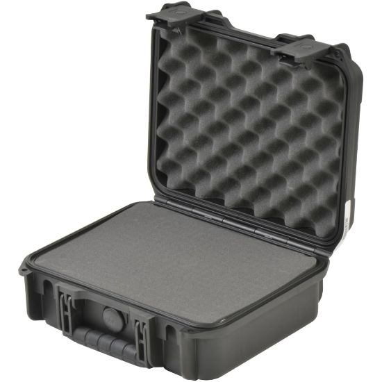 Picture of SKB Cases iSeries Injection-Molded Mil-Standard Waterproof Case With Foam, 12inH x 9inW x 4-1/2inD, Black