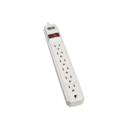 Picture of Tripp Lite Power It! 6-Outlet Power Strip,15in Cord, White