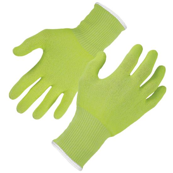 Picture of Ergodyne ProFlex 7040 Polyethylene Food Grade Gloves, XXL, Lime, Case Of 144 Pairs