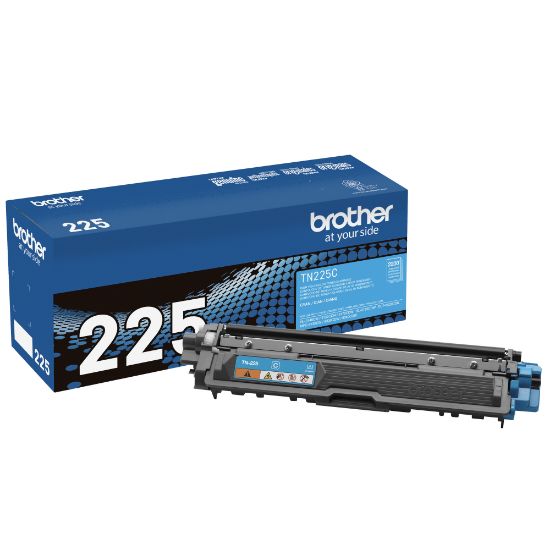 Picture of Brother TN-225 Cyan High Yield Toner Cartridge, TN-225C