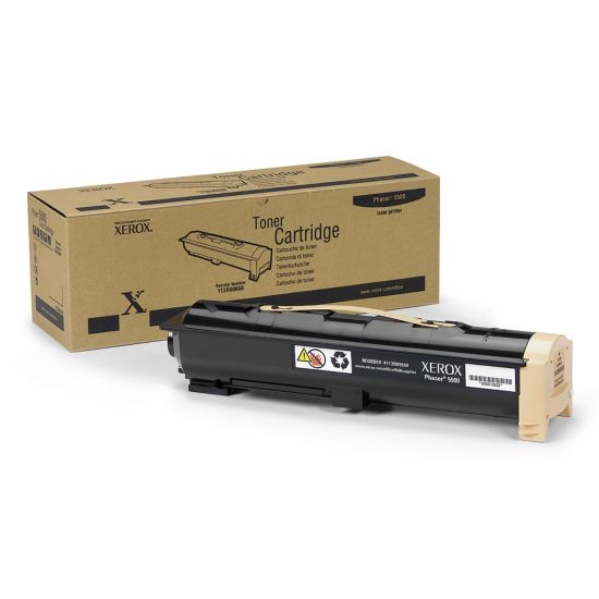 Picture of Xerox 5500 Black Extra-High Yield Toner Cartridge, 113R00668