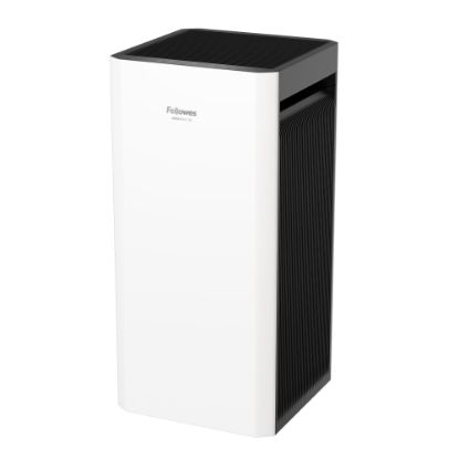 Picture of Fellowes AeraMax SV HEPA Air Purifier, 1,500 Sq. Ft. Coverage, 31-1/8inH x 14-1/2inW x 14-9/16inD, White/Black